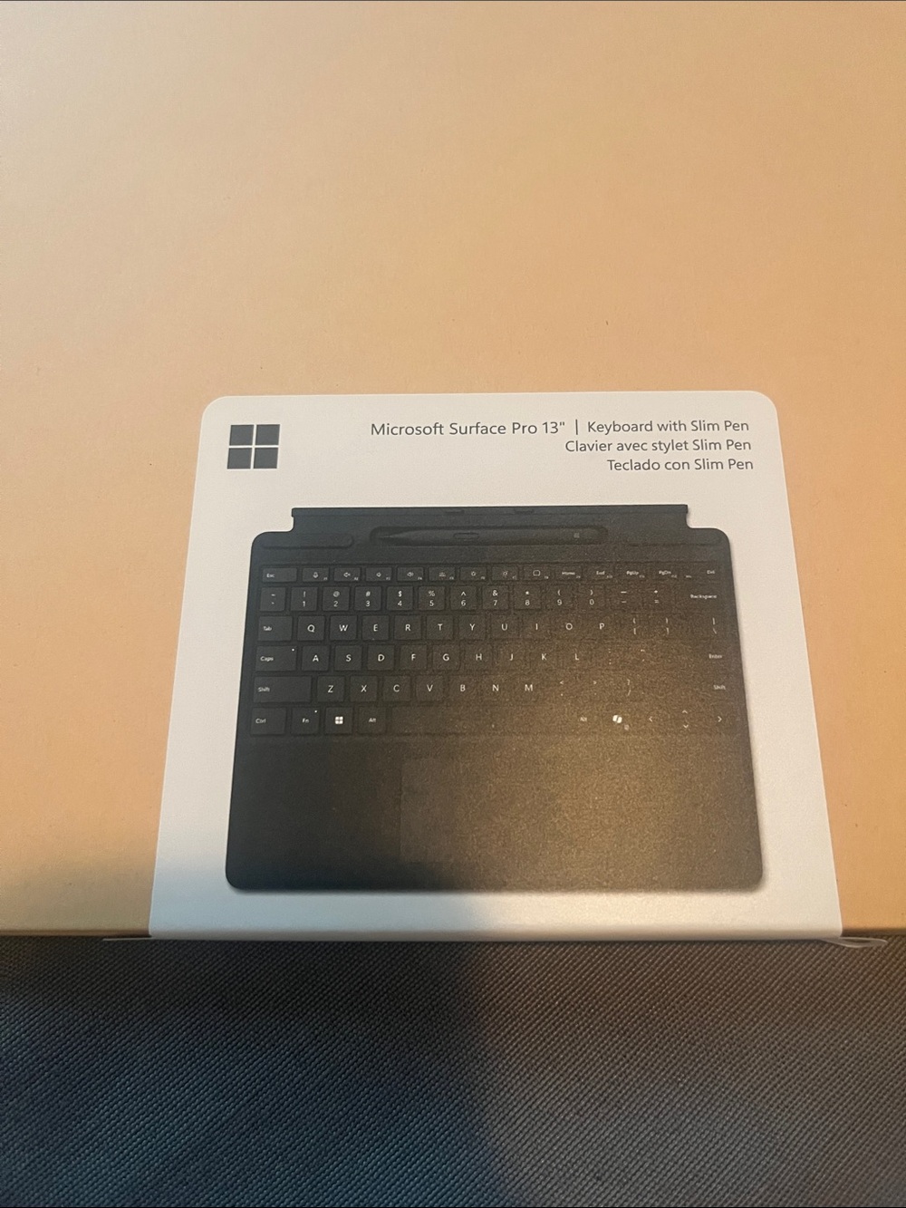 Microsoft Surface Pro 13 Keyboard with Slim Pen - Black